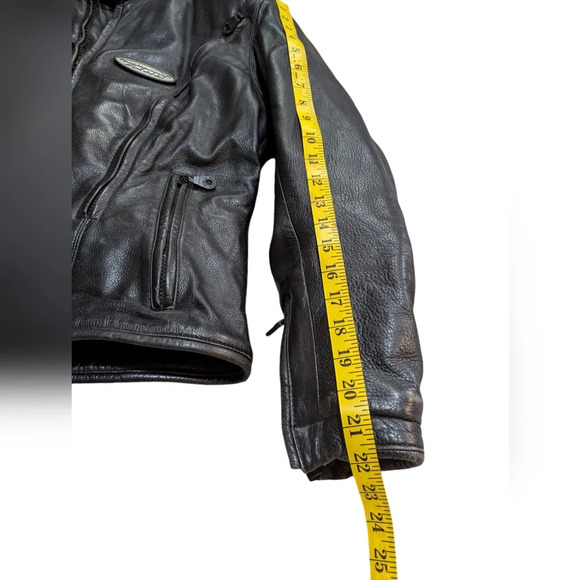HARLEY DAVIDSON FXRG Leather Jacket Medium - Picture 3 of 13